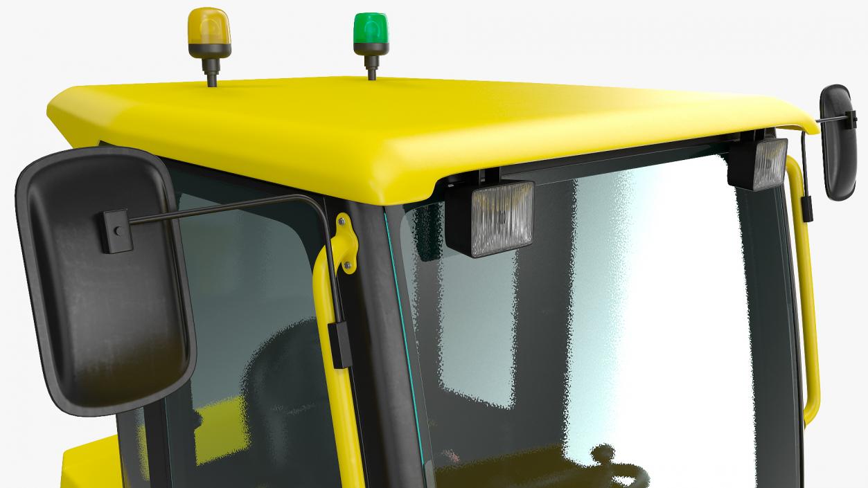 3D Cabbed Dumper Generic Rigged model