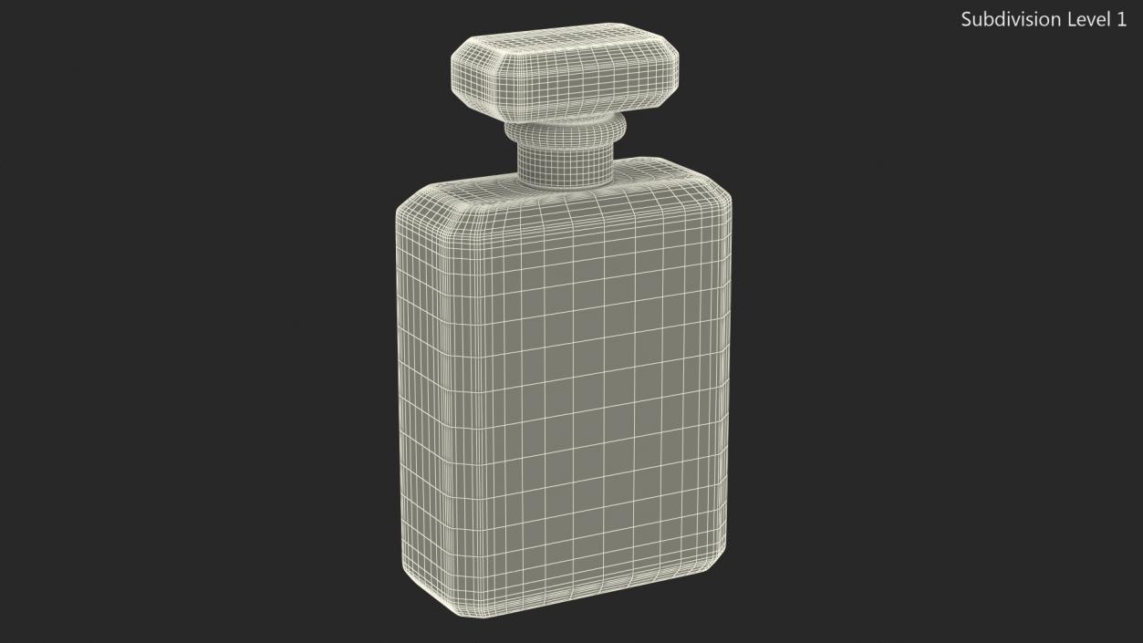 3D Glass Perfume Bottle(1) model