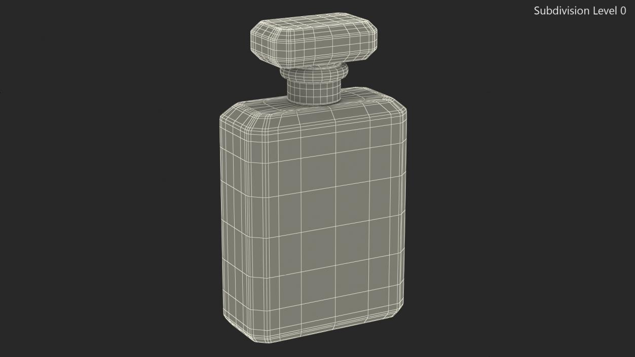 3D Glass Perfume Bottle(1) model