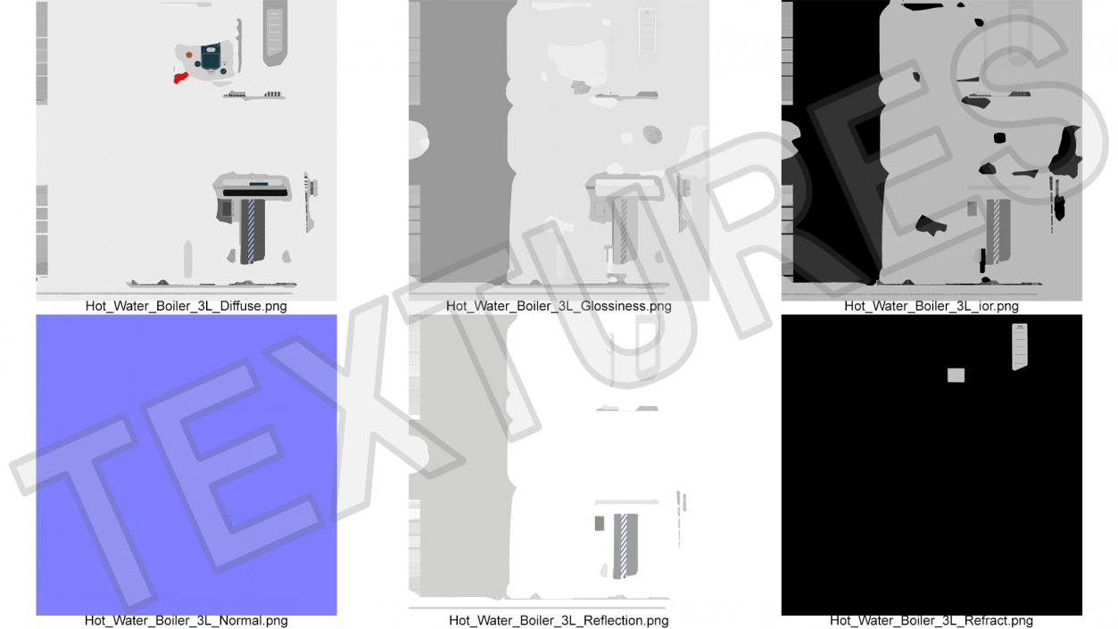 Hot Water Boiler 3L 3D model