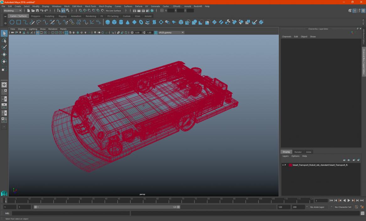 3D Smart Transport Robot