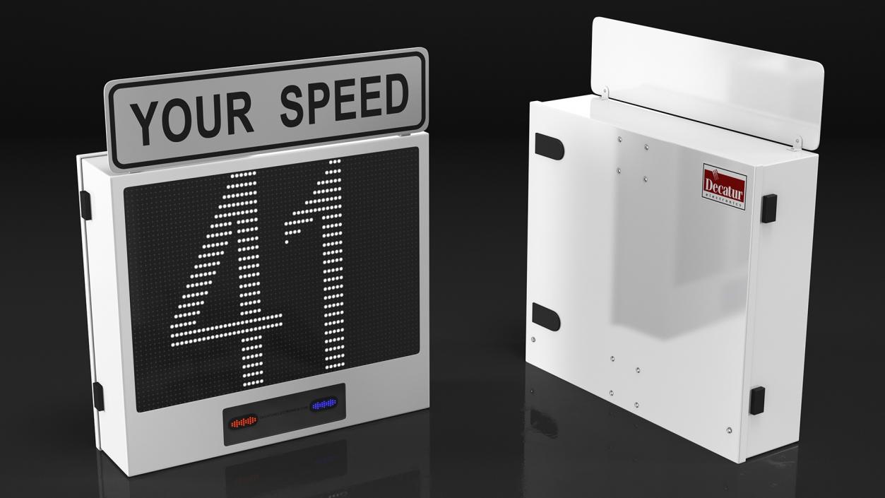 3D Decatur Electronics Modular Speed Display