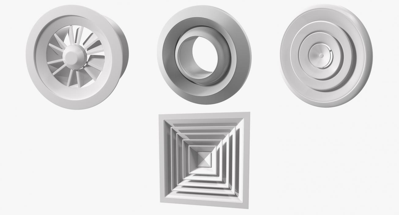 Air Vents Collection 2 3D