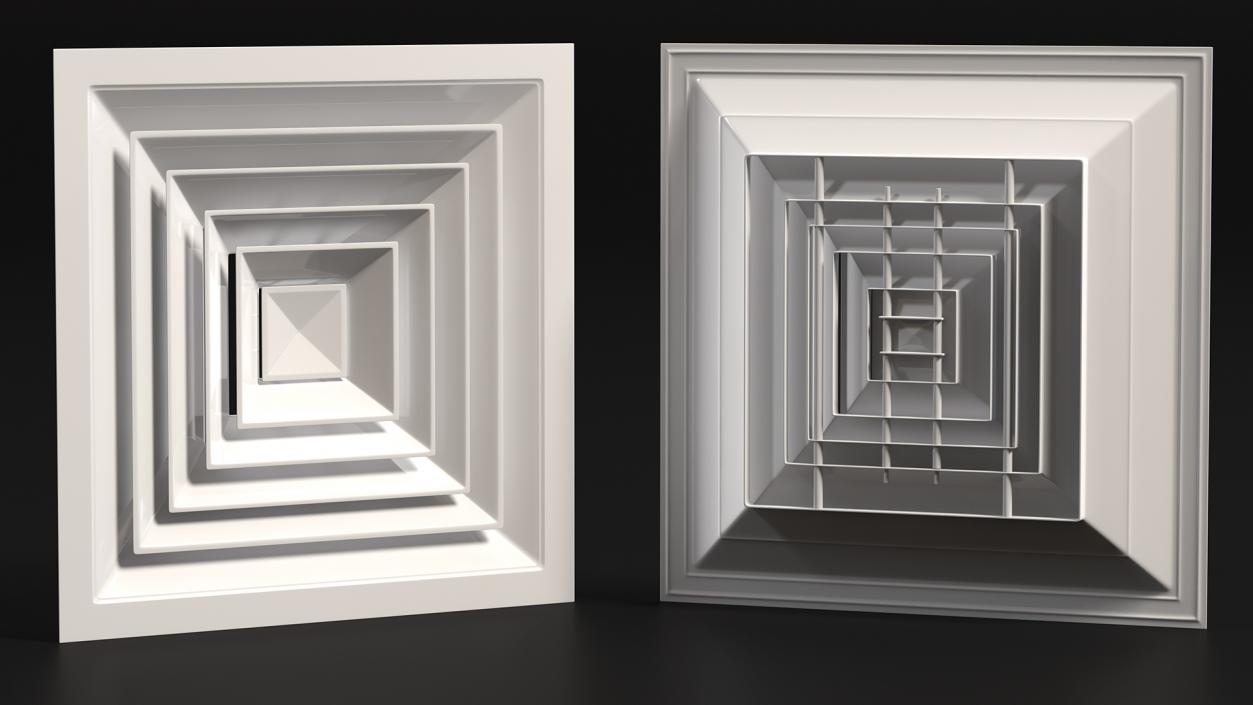 Air Vents Collection 2 3D