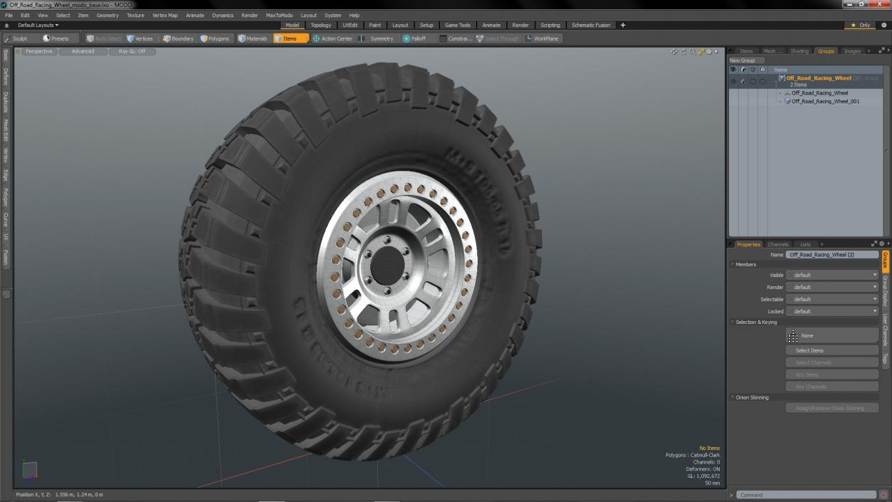 3D Off Road Racing Wheel