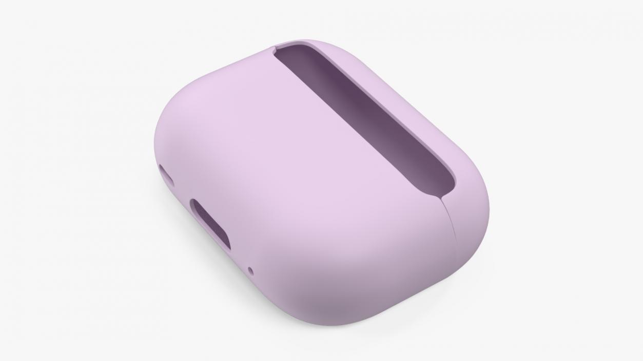 Silicone Case Apple AirPods Pro 2 USB-C Pink 3D model