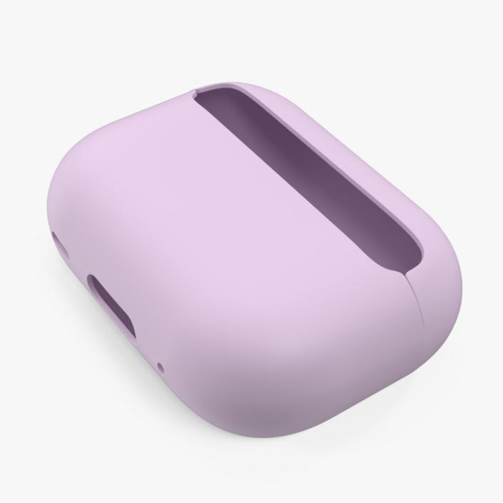 Silicone Case Apple AirPods Pro 2 USB-C Pink 3D model