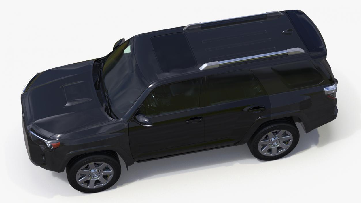 3D model Toyota 4Runner Towing Caravan Hobby