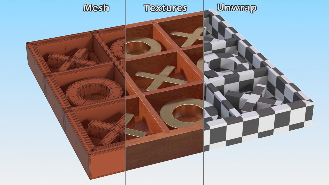 3D Tic Tac Toe Golden model