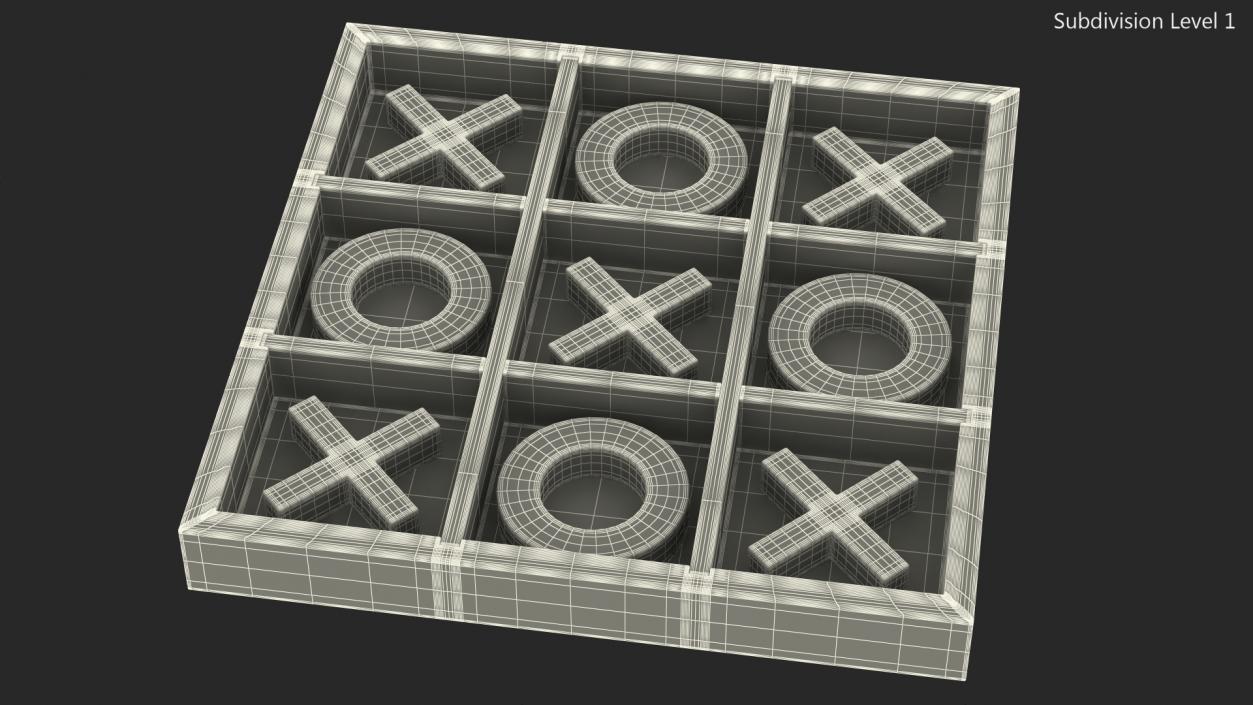 3D Tic Tac Toe Golden model