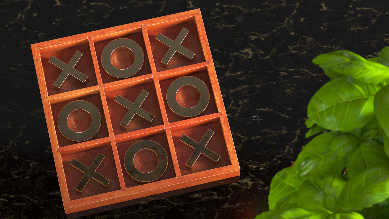 3D Tic Tac Toe Golden model