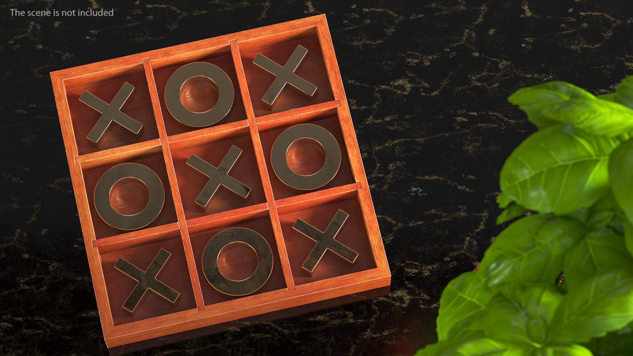 3D Tic Tac Toe Golden model