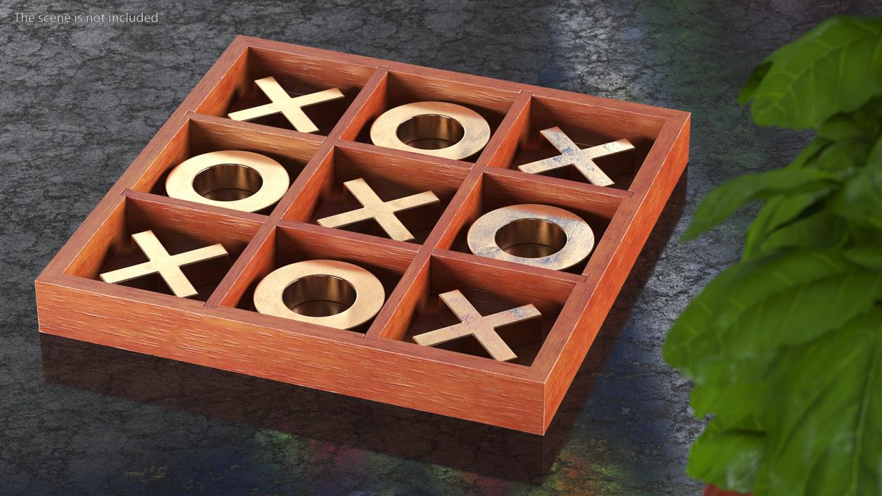 3D Tic Tac Toe Golden model