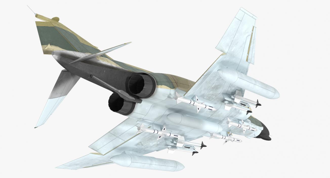 3D model F-4E Kurnass Israeli Air Force