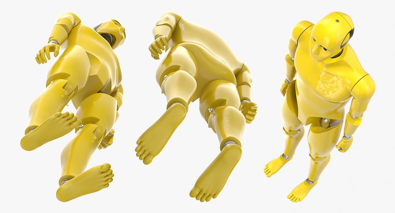 3D Crash Test Dummies 3D Models Collection 3