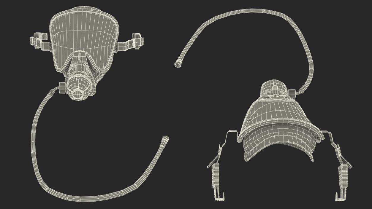 3D model Respirator Full Mask