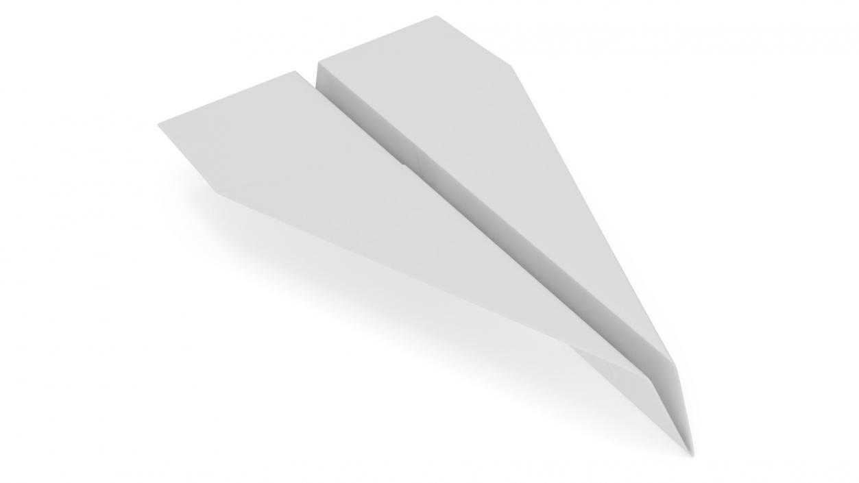 Paper Airplane 3D model