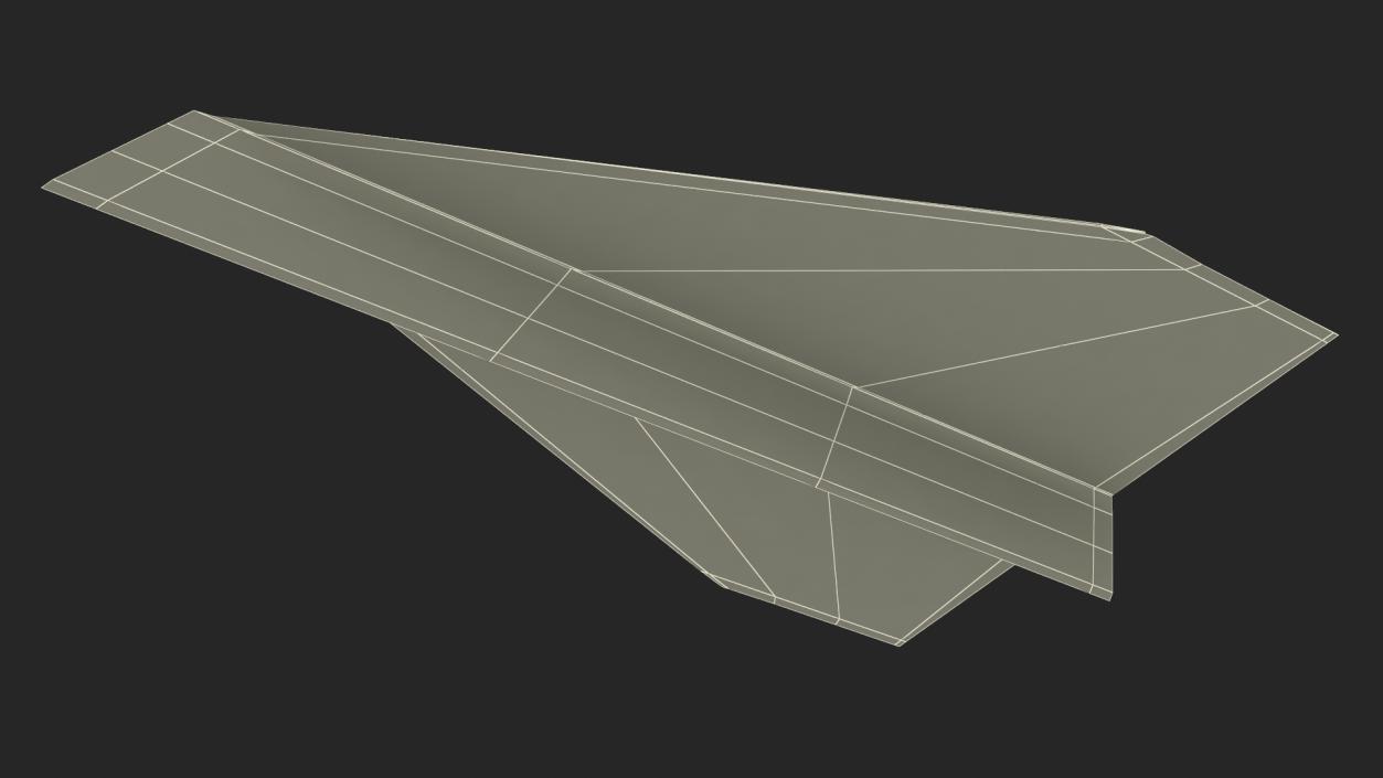 Paper Airplane 3D model