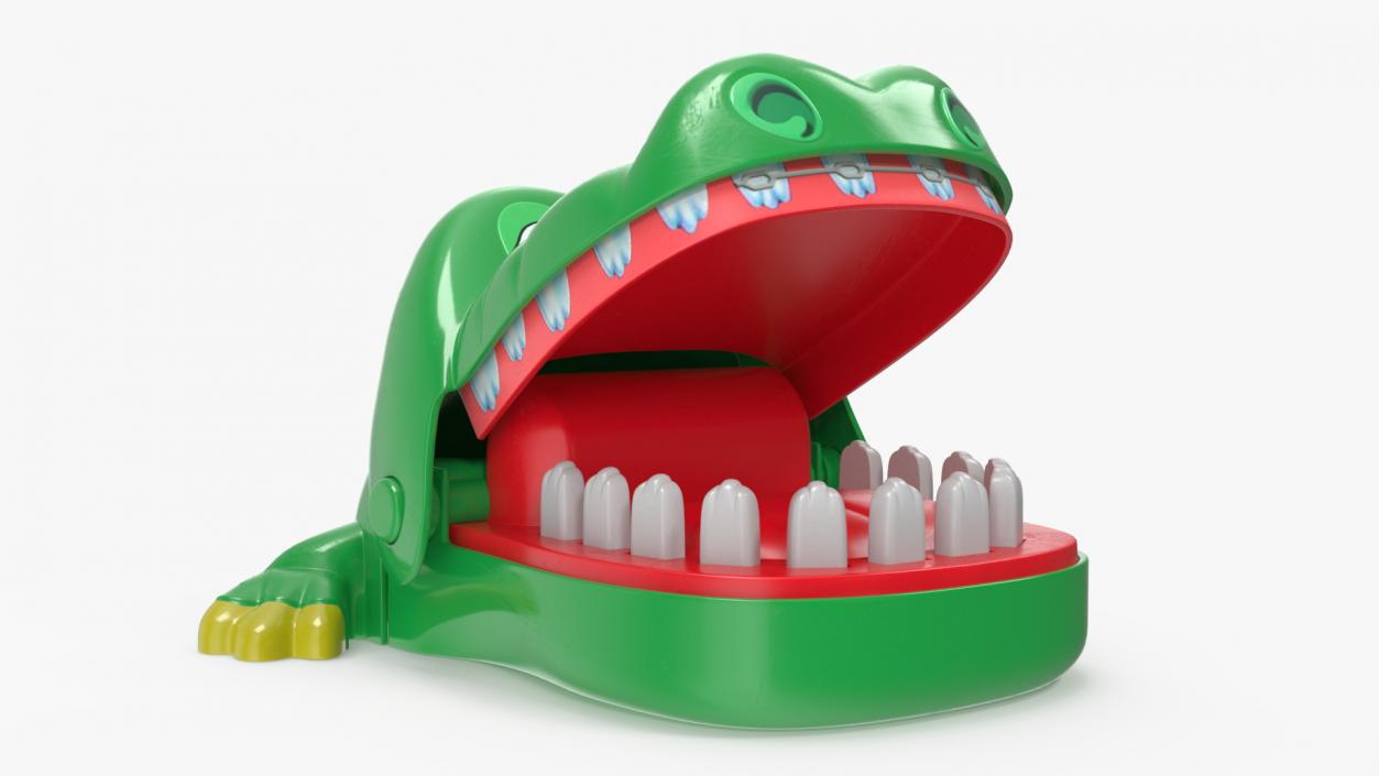 3D Crocodile Dentist Toy 2 model