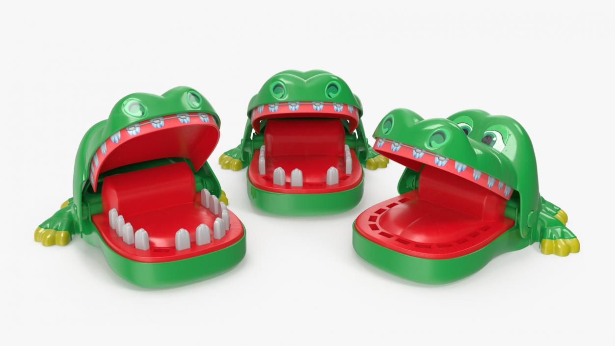 3D Crocodile Dentist Toy 2 model