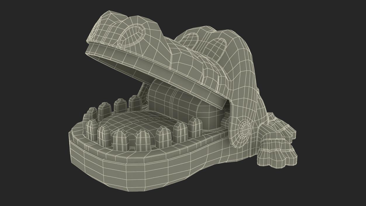 3D Crocodile Dentist Toy 2 model