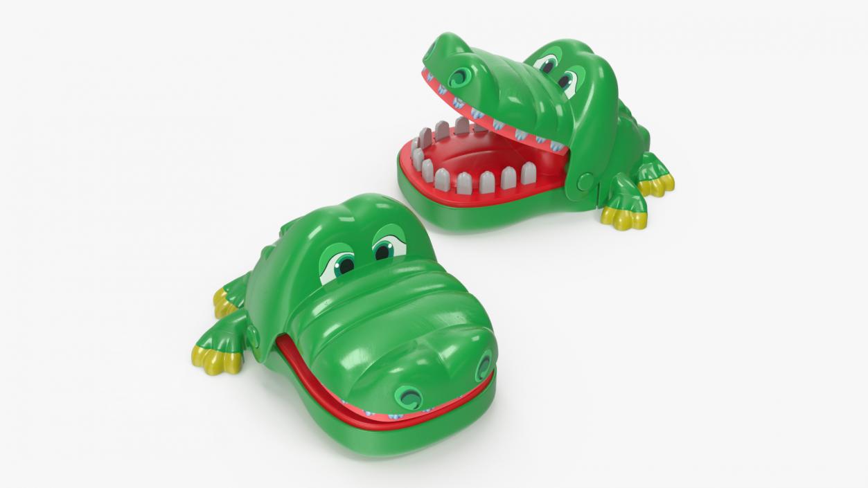 3D Crocodile Dentist Toy 2 model