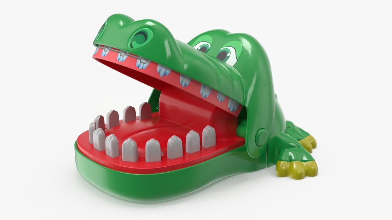 3D Crocodile Dentist Toy 2 model