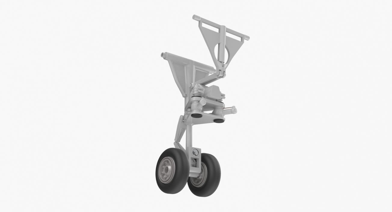 3D model Boeing Front Landing Gear