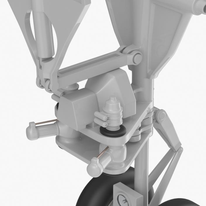 3D model Boeing Front Landing Gear