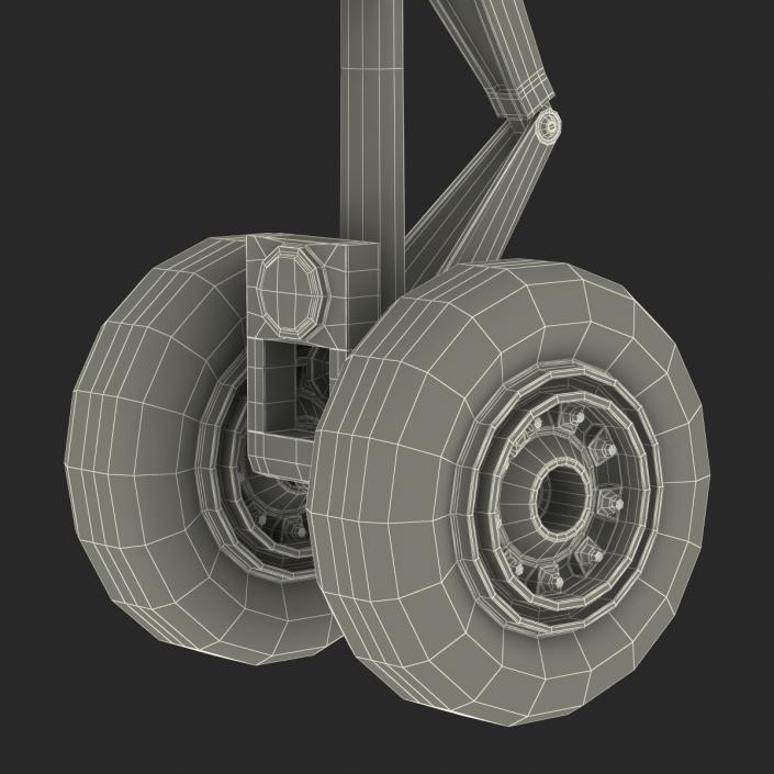 3D model Boeing Front Landing Gear