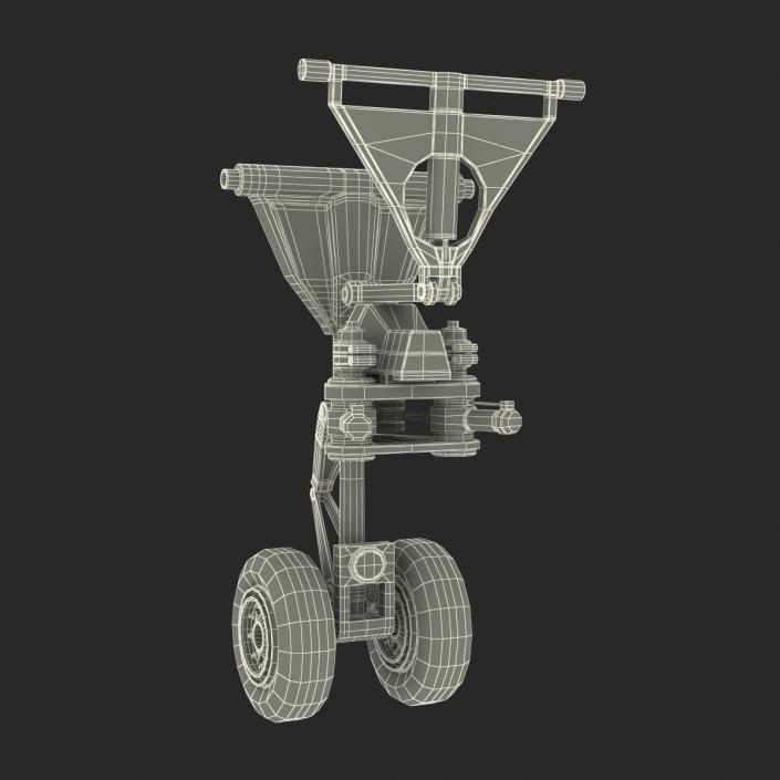 3D model Boeing Front Landing Gear