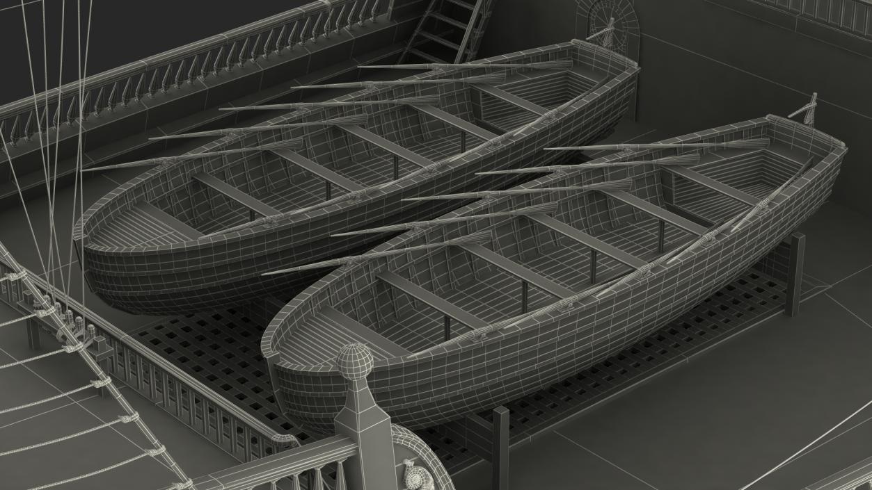 Galleon Sail Ship 3D