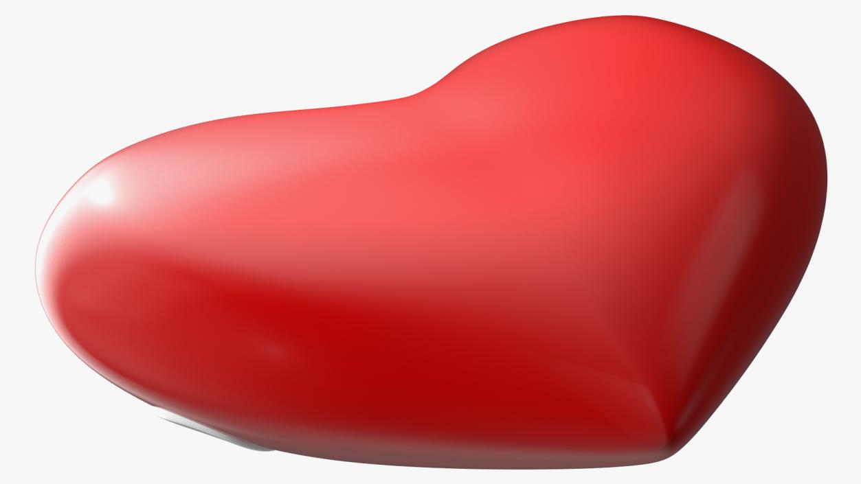 Heart with Patch Emoji 3D