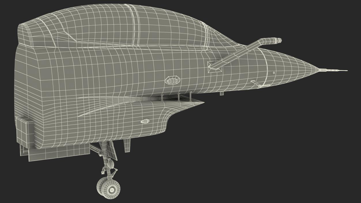 3D model Chengdu J10 S Tandem Seated Cockpit