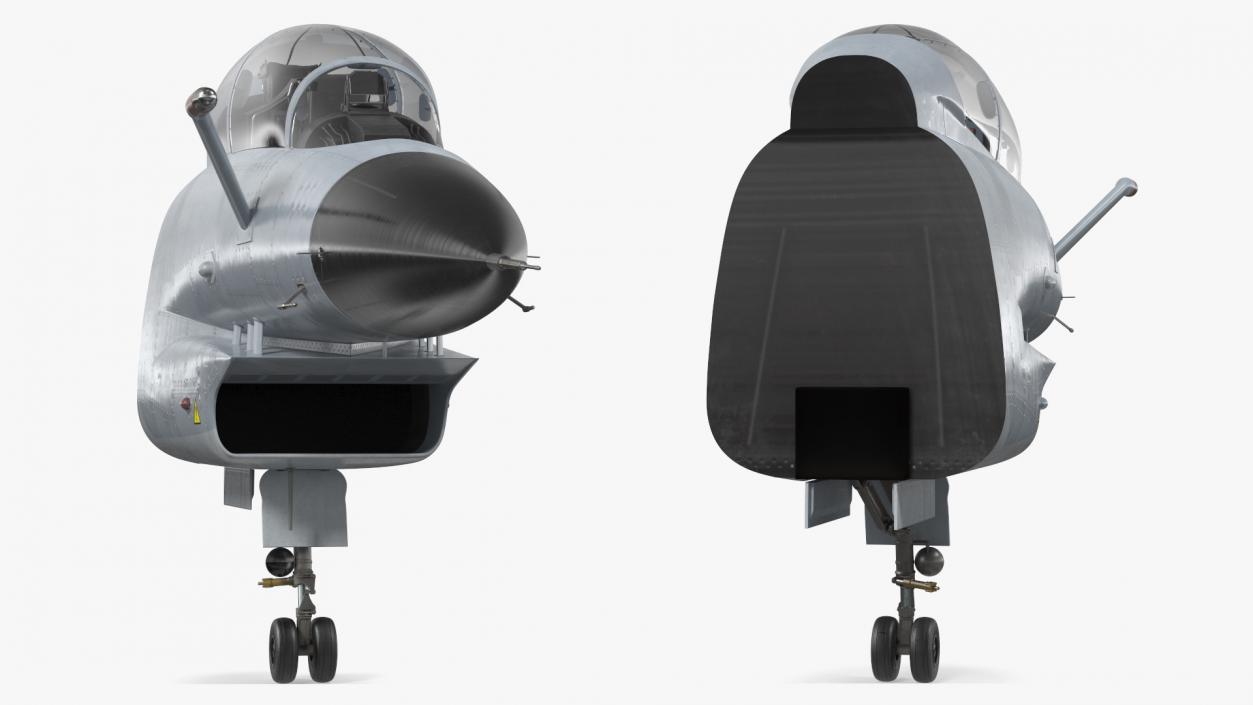 3D model Chengdu J10 S Tandem Seated Cockpit