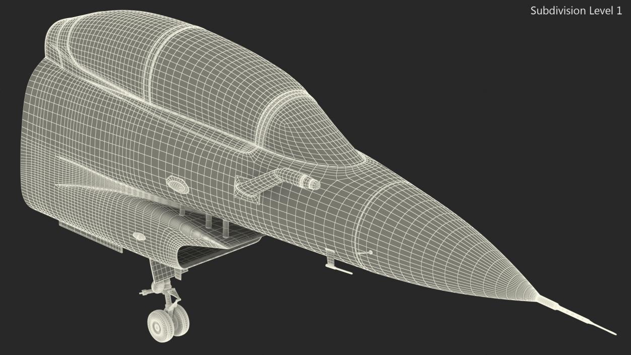 3D model Chengdu J10 S Tandem Seated Cockpit