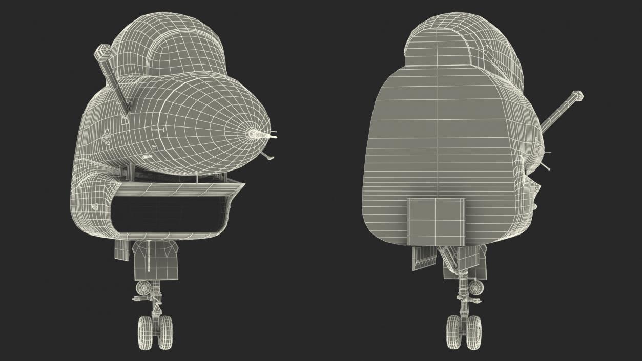 3D model Chengdu J10 S Tandem Seated Cockpit