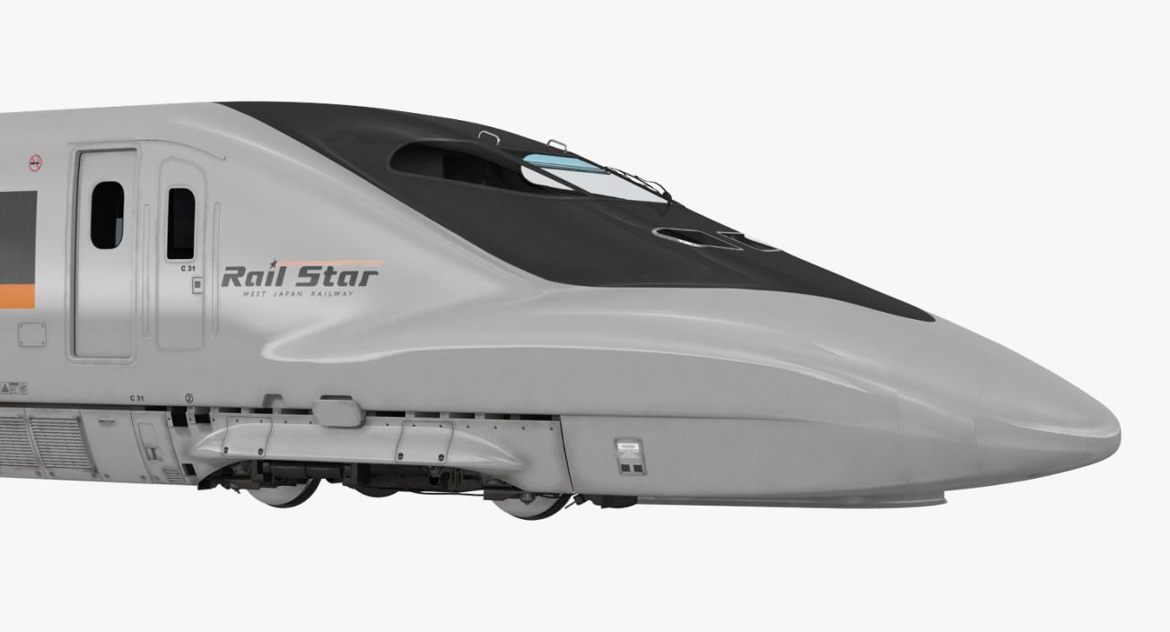 Bullet Train Rail Star 3D