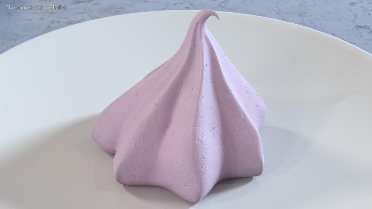 Meringue Cookies Collection 3D