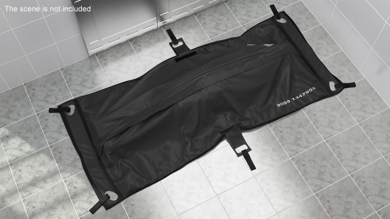 3D Dead Body Bag model