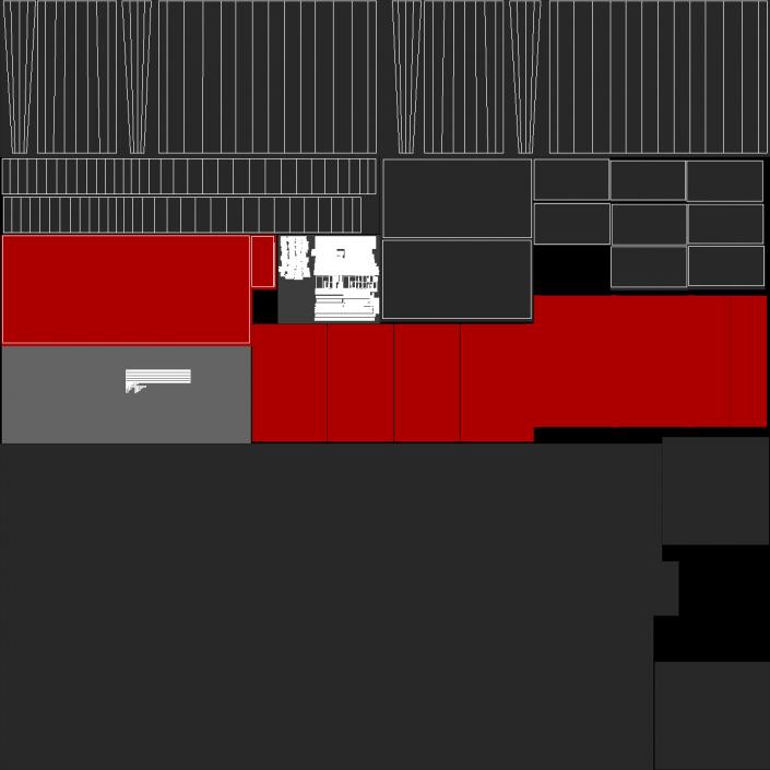 3D model Arena LED Scoreboard