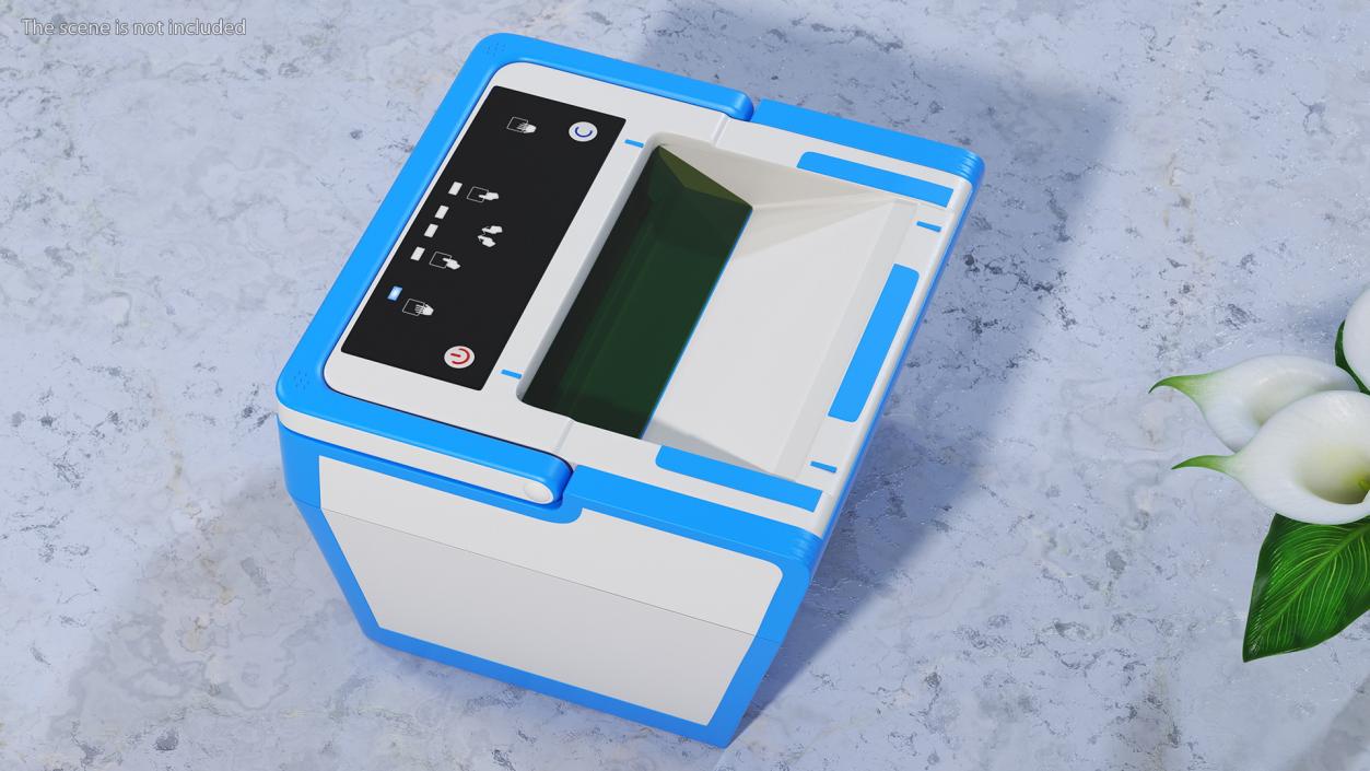 Fingerprints Scanner Off 3D model