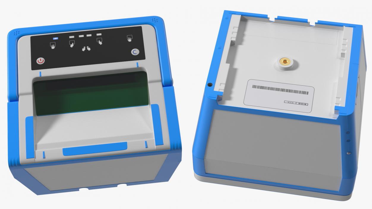 Fingerprints Scanner Off 3D model