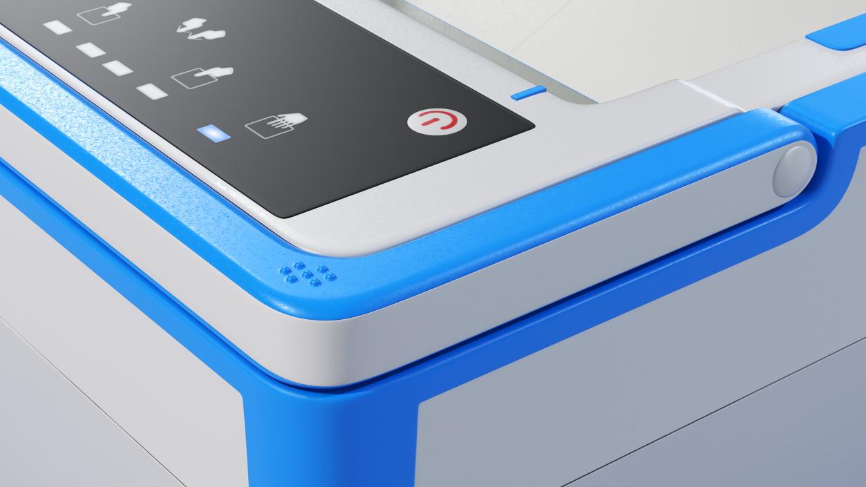 Fingerprints Scanner Off 3D model