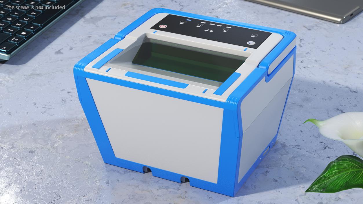 Fingerprints Scanner Off 3D model