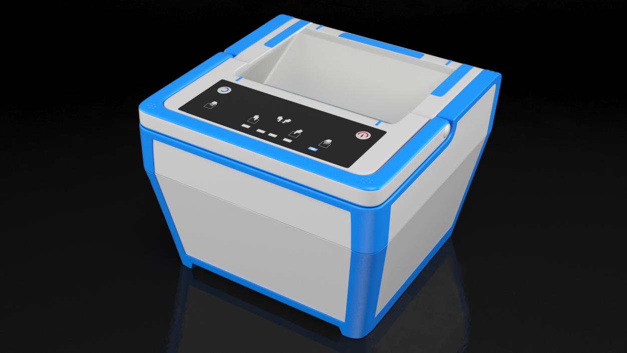 Fingerprints Scanner Off 3D model