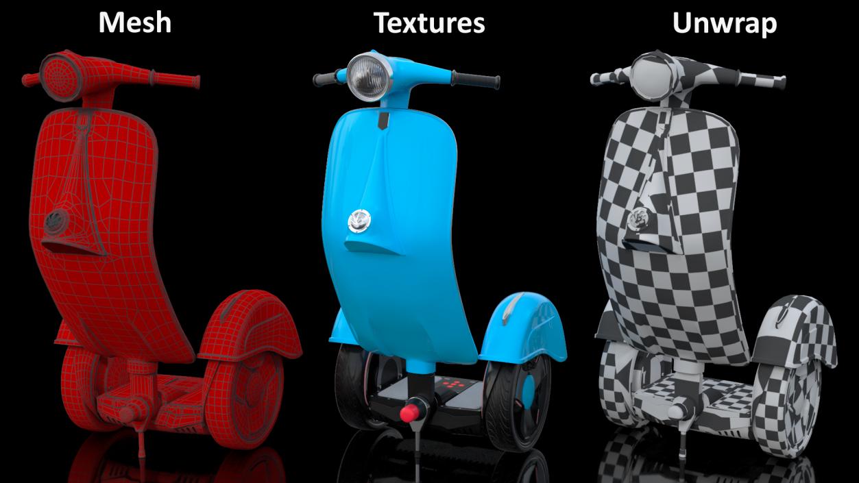 3D model Standup Scooter