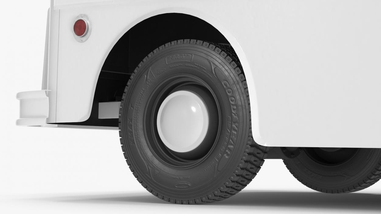 3D model Retro Van White