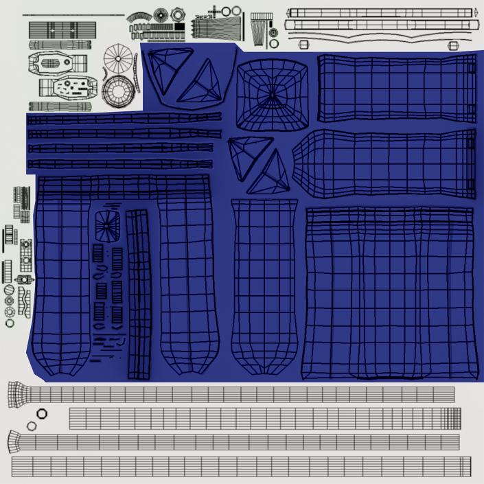 3D model Intestinal Cleansing Irrigation Bag