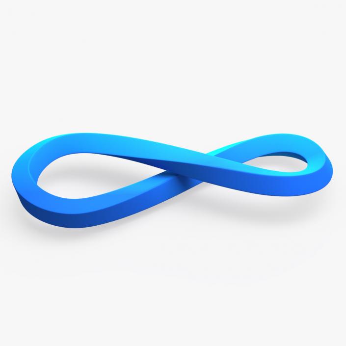 3D model Eternity Loop Blue 2